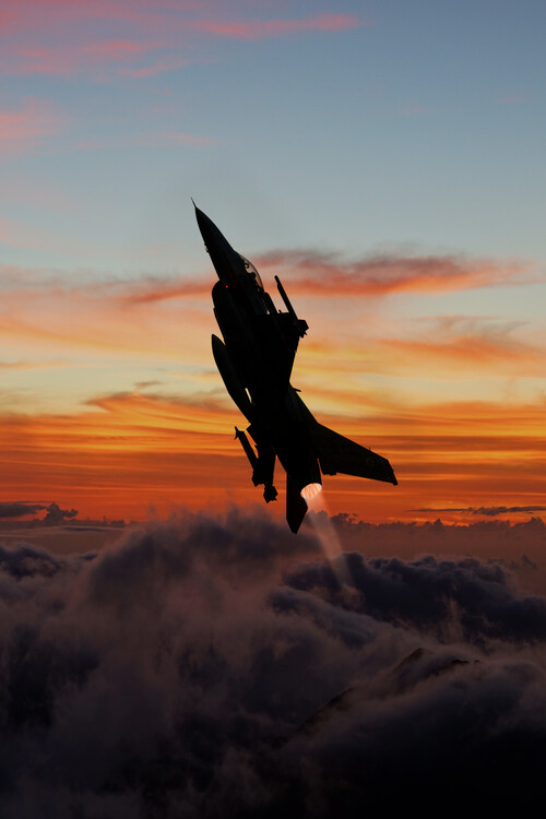 Fotografie F16 Fighting Falcon Afterburner