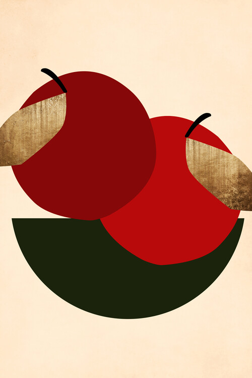 Ілюстрація Two red appels