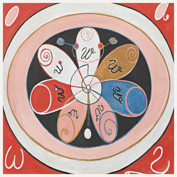 Художній друк Evolution, The Seven Pointed Star - Hilma af Klint