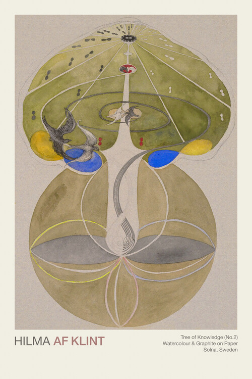 Художній друк Tree of Knowledge Series (No.2 out of 8) - Hilma af Klint