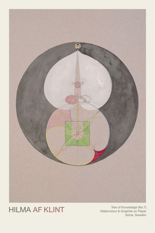 Художній друк Tree of Knowledge Series (No.7 out of 8) - Hilma af Klint