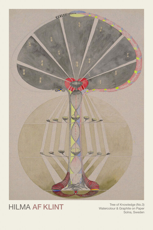 Художній друк Tree of Knowledge Series (No.3 out of 8) - Hilma af Klint