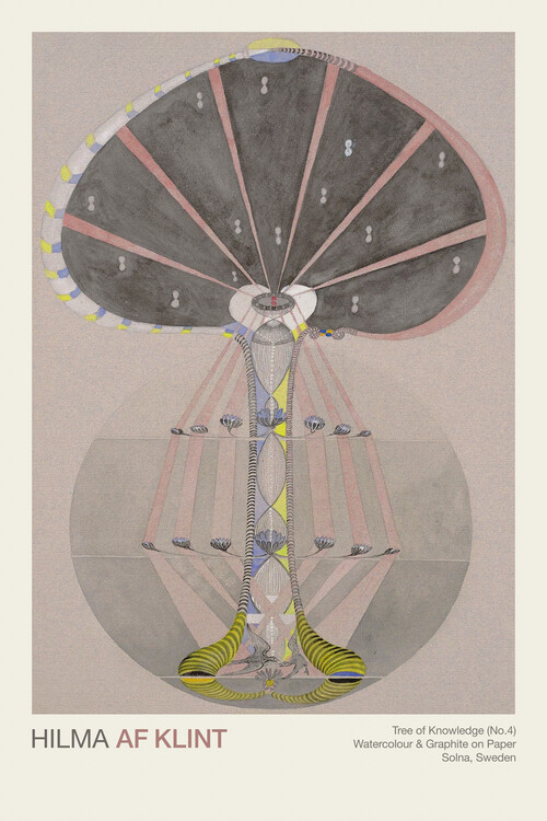 Художній друк Tree of Knowledge Series (No.4 out of 8) - Hilma af Klint