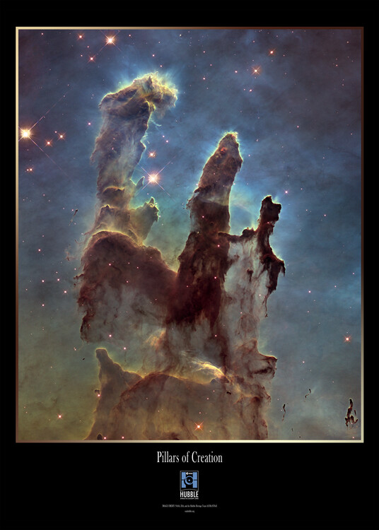 Fotografi Pillars of creation - Hubble Space Telescope