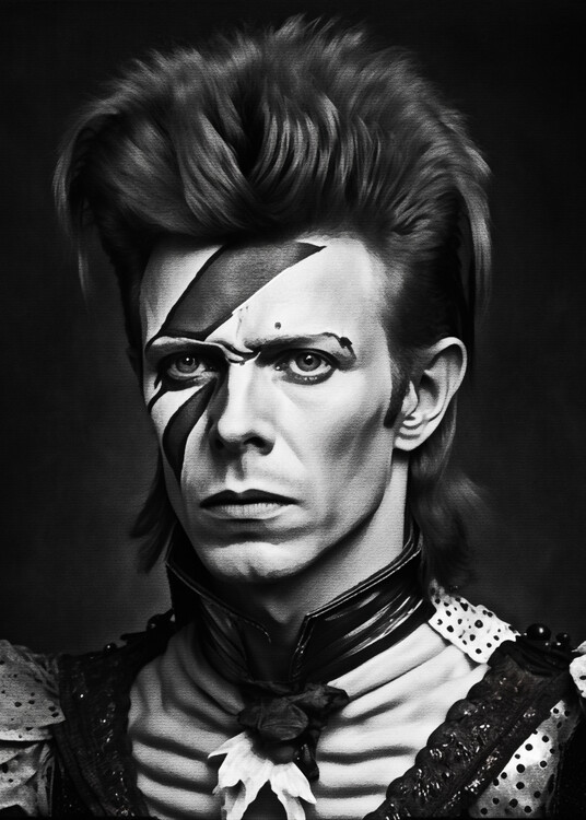 Illustration Black Bowie