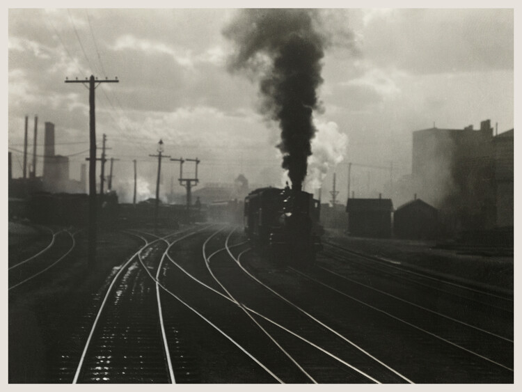 Художня фотографія The Hand of Man (The Steam Train) - Alfred Stieglitz