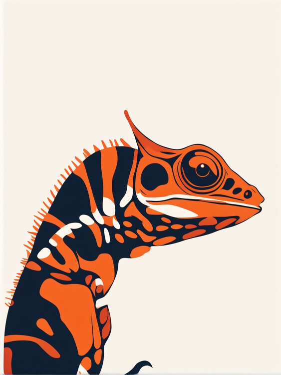 Illustration Chameleon