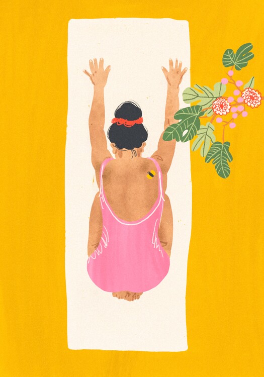 Illustrazione Yoga Time