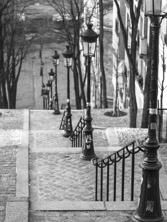 Fotografia Montmartre Stairway