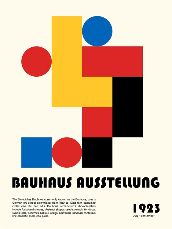 Illustration Bauhaus Ausstellung