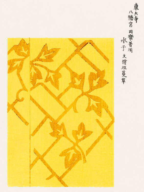 Illustration Yatsuo No Tsubaki (Japanese Yellow Vine) - Taguchi Tomoki