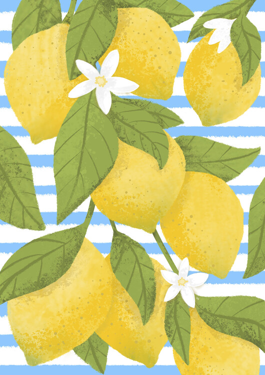 Ілюстрація Positano lemons