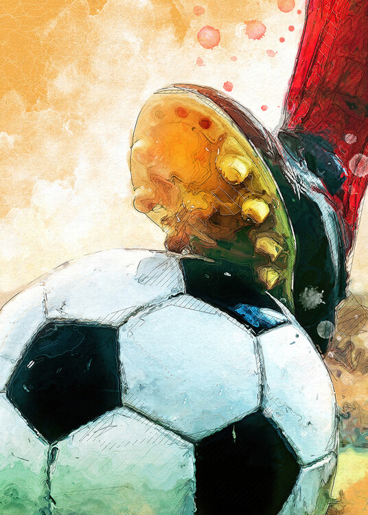 Illustration Football 1 sport art