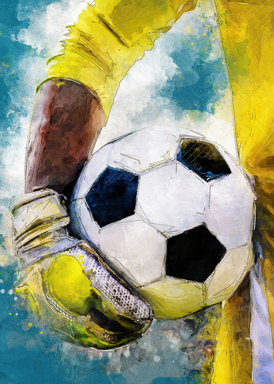 Illustration Football 4 sport art