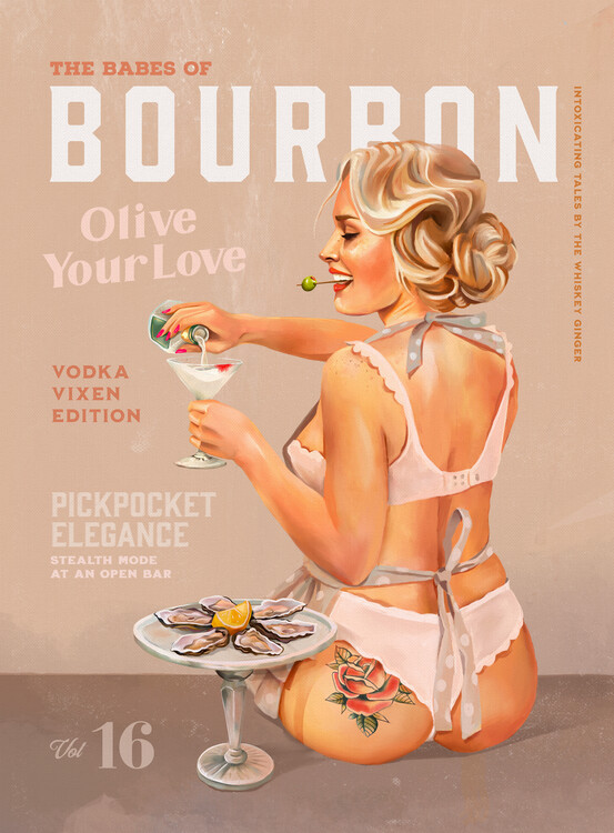 Ілюстрація Babes of Bourbon Vol 9