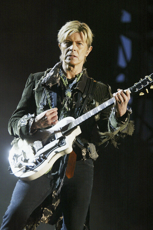 Fotografia David Bowie performs