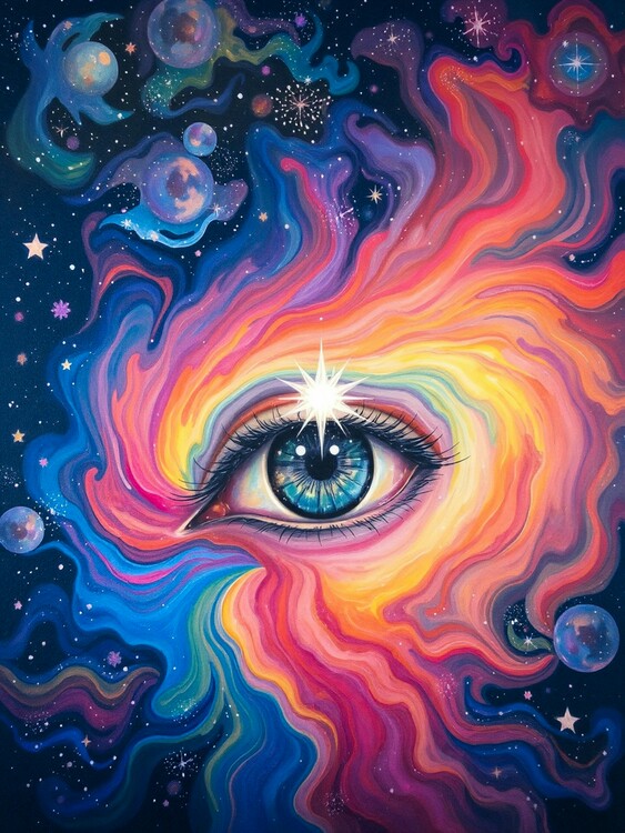 Illustration The Eye of the Universe