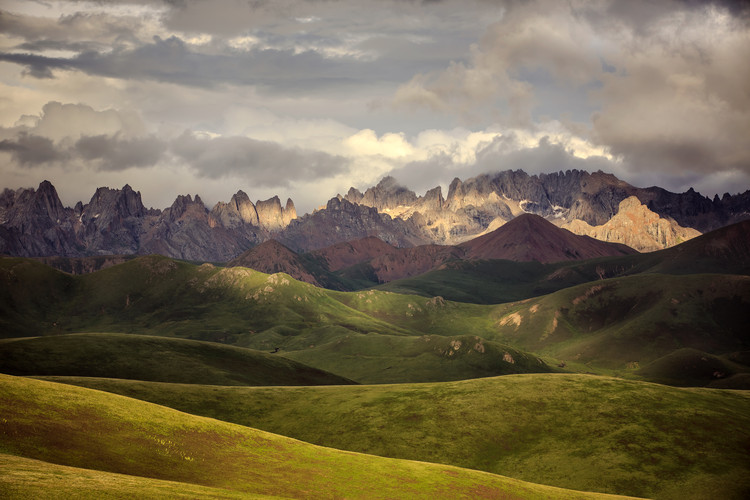 Fotografia Tibetan Plateau