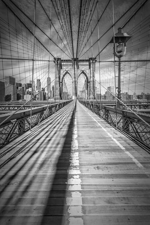 Kunstfoto NEW YORK CITY Brooklyn Bridge