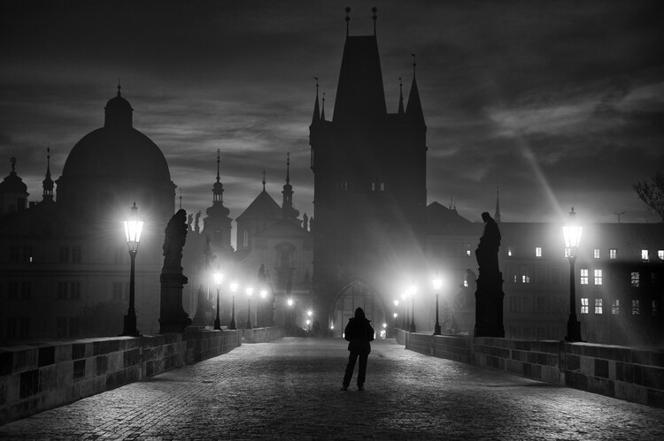 Fotografia Prague in Black & White