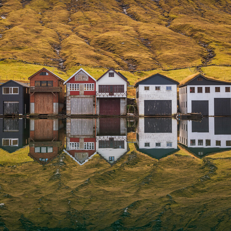 Fotografia Fishing Huts