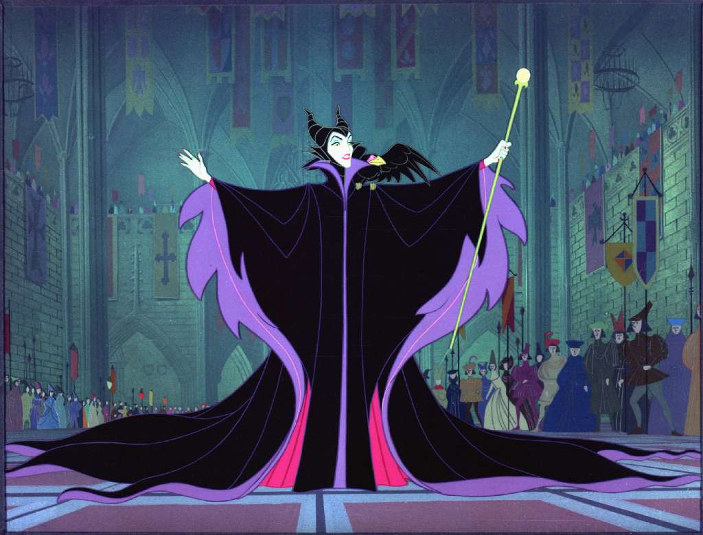 Maleficent is very similar visually to other Wicked Matrons within the Disney Villain cannon because of her dark, brooding appearance and behavior. 