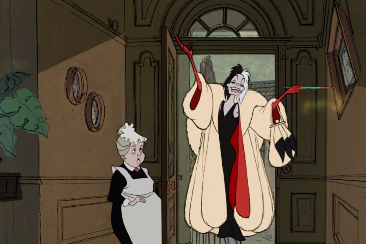 Cruella De Vil was a fun villain to watch but still undeniably a horrible person.