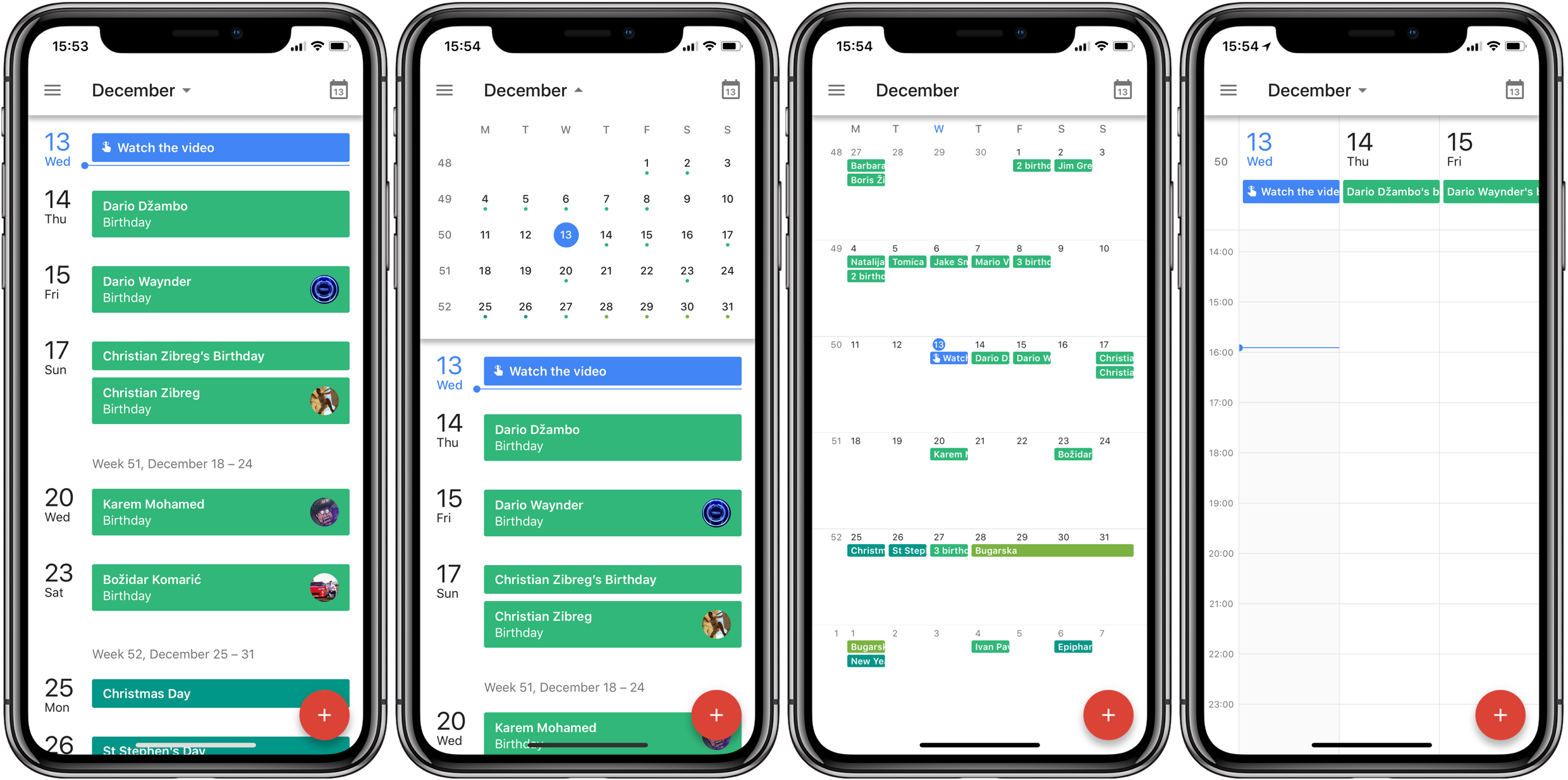 How do I manually sync calendar on iPhone with Google Calendar app? And