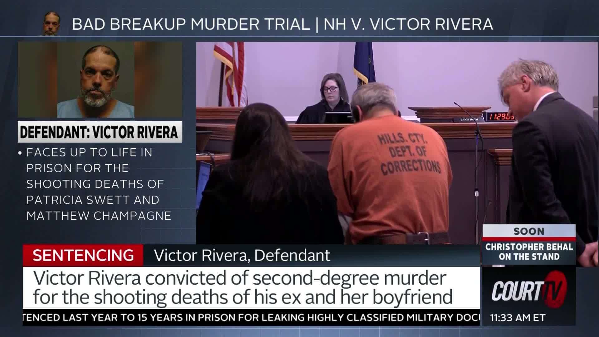 Victor Rivera addresses court