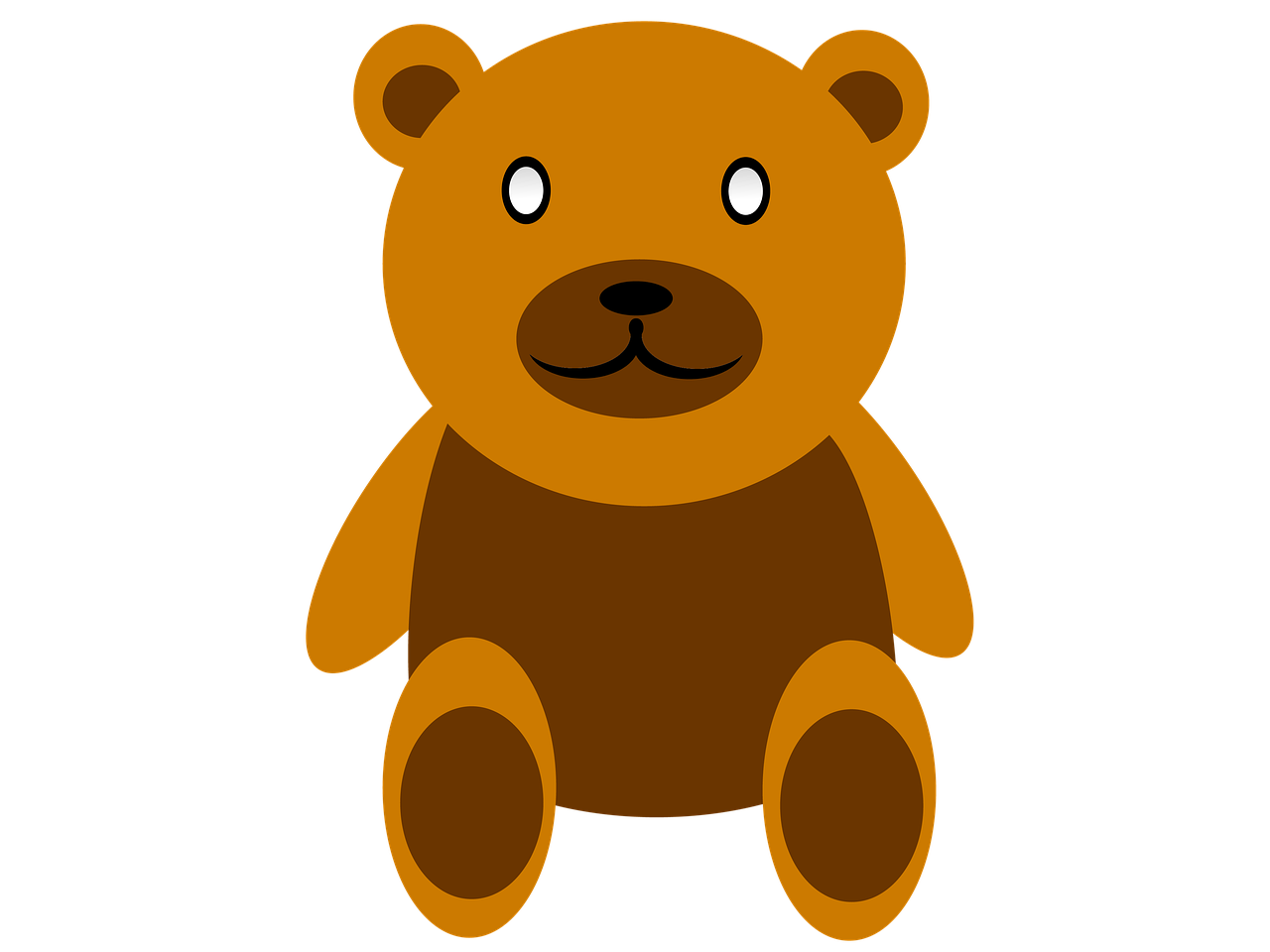 Teddy,bear,vector,toy,cute - free image from needpix.com