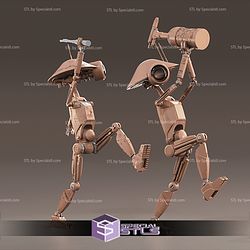 Pit Droid STL Files from Starwars 3D Printable