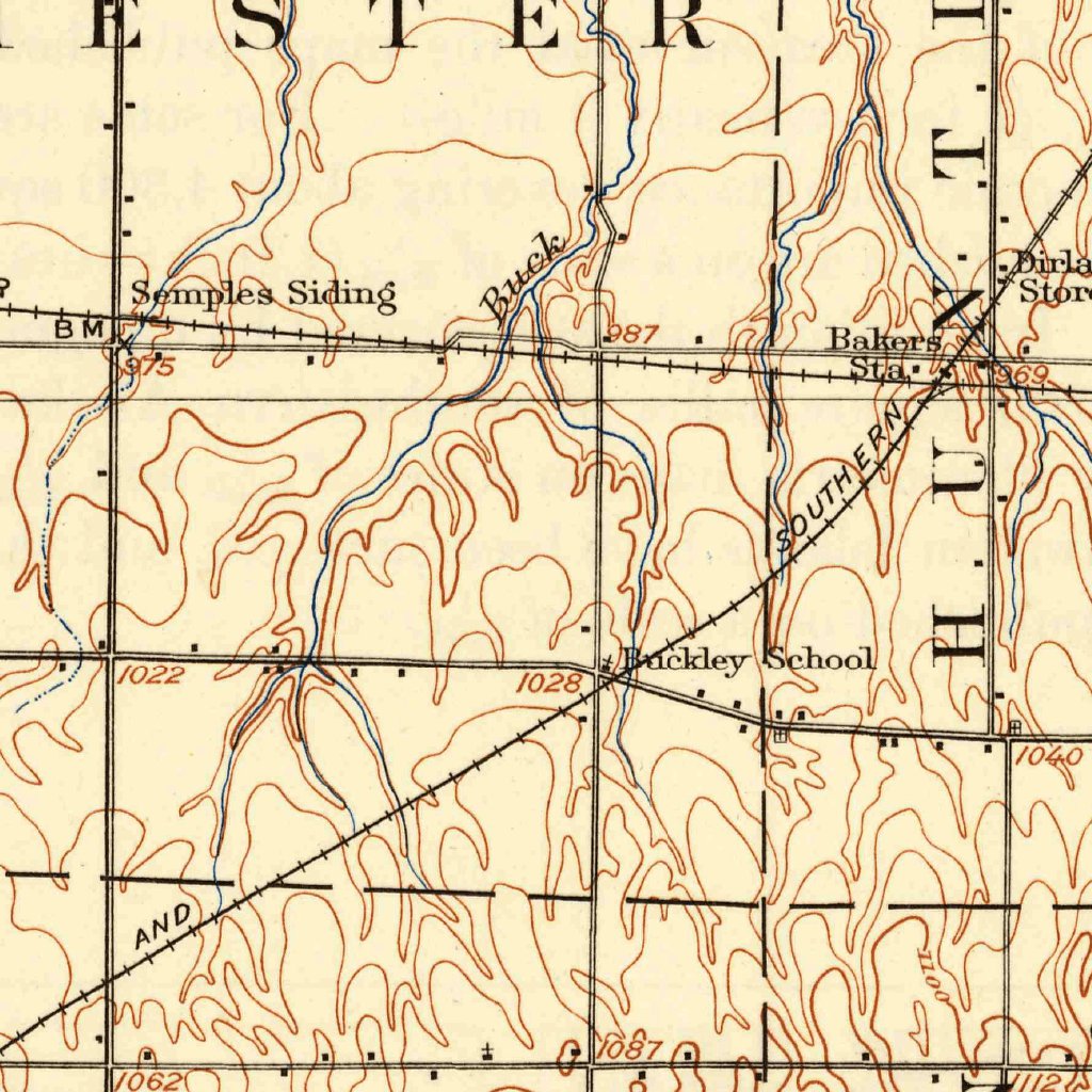 New London, OH (1908, 62500-Scale) Map by United States Geological ...