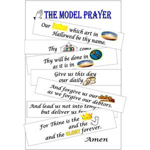 Model Prayer with Pieces