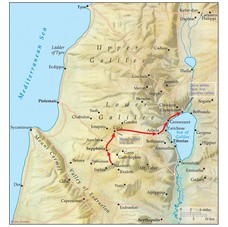 How Far Is Cana From Capernaum