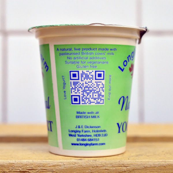 Longley Farm Natural Yoghurt - 150g - Image 2