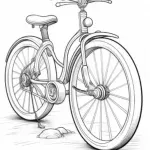 Bicycle-Coloring-Page