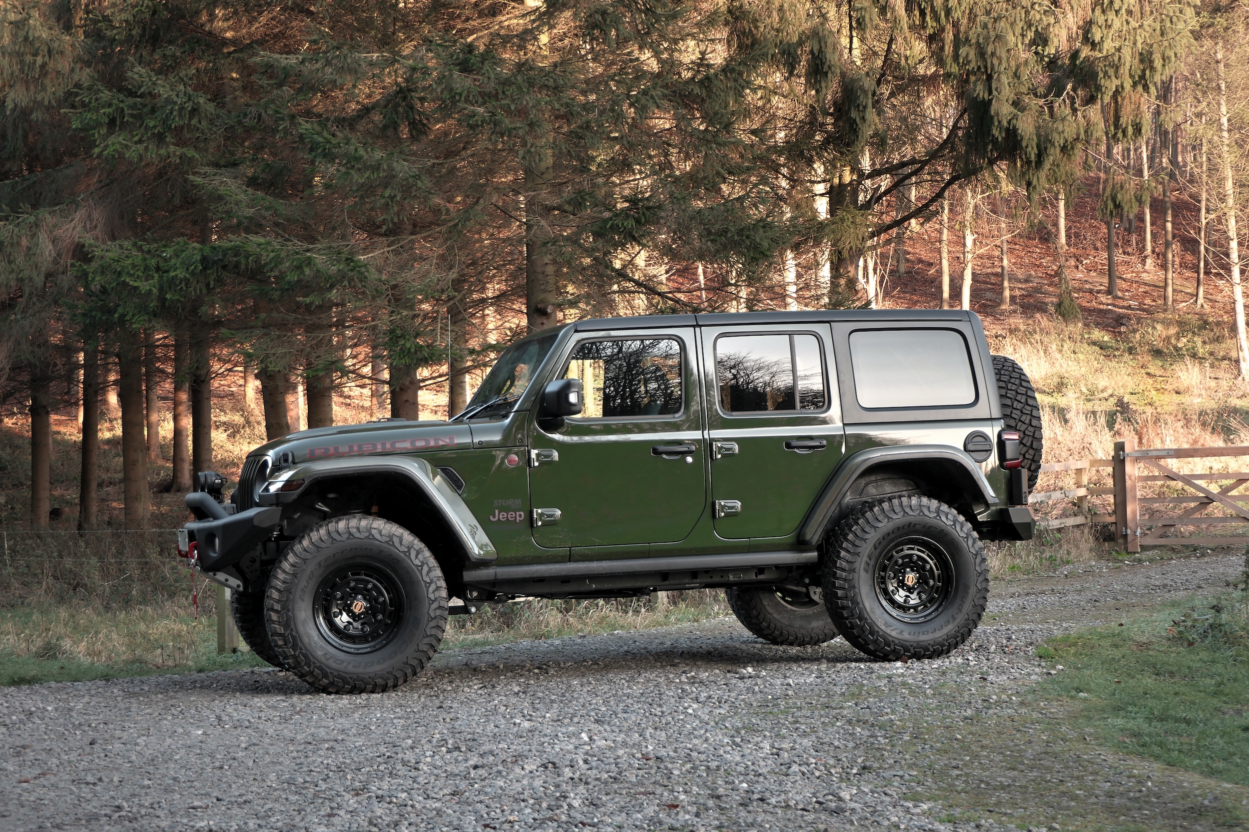 STORM-54, 2021 Sarge Green Jeep Wrangler JL Rubicon 4 Door  | Showcase  | Storm Jeeps