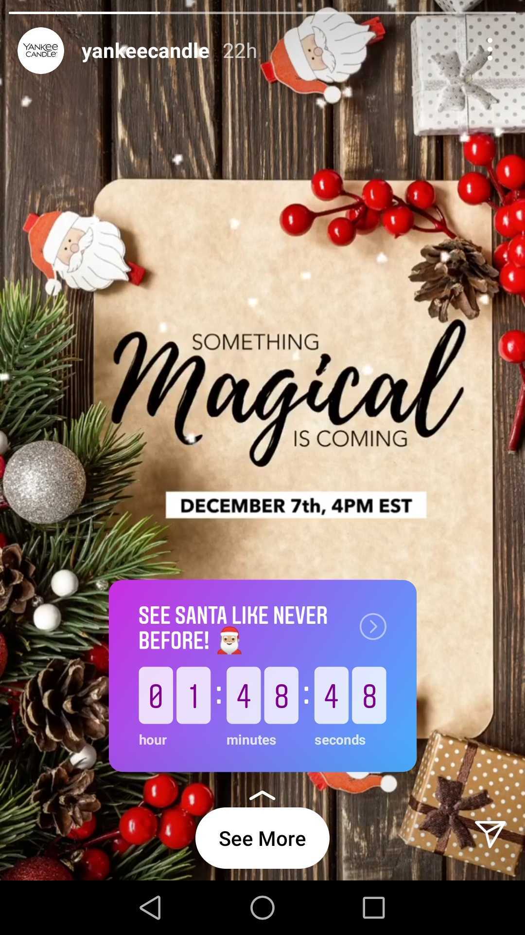 Yankee Candle Countdown