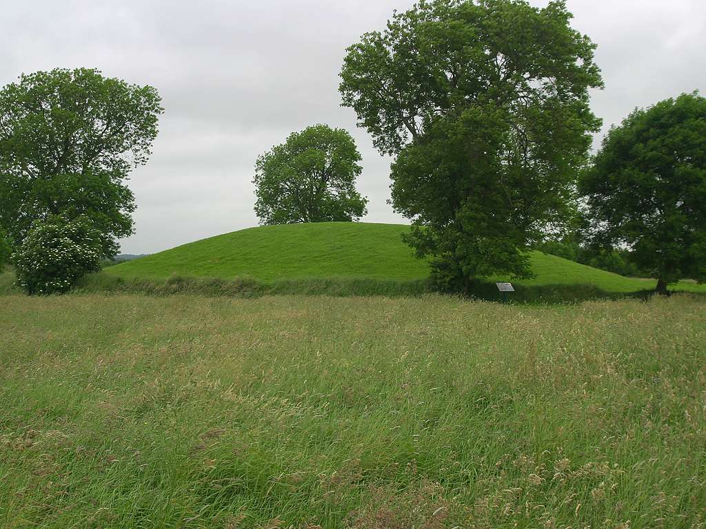 Public domain image of Navan Fort, from www.public-domain-image.com