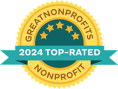 GreatNonprofits TopvRated Nonprofit Badge