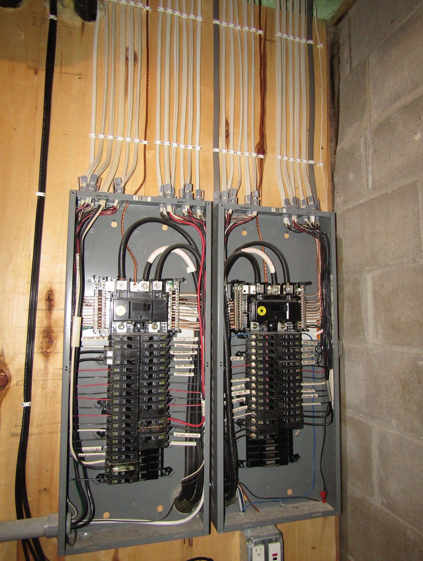 Neat Electrical Panel Wiring