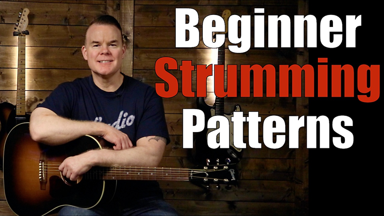 Strumming Patterns For Beginner Guitar (Brand New Beginner Guitar Lesson #3)