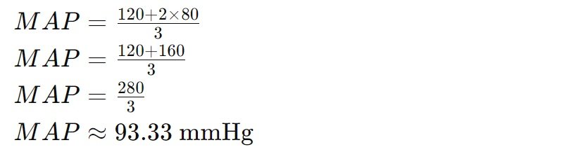 Mean Arterial Pressure Calculator (map) - Study Calculator