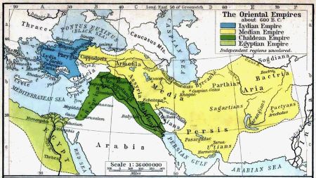 Persian Empire Map Timeline