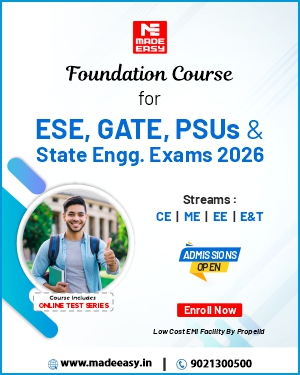 MADE EASY ONLINE FOUNDATION COURSE FOR ESE AND GATE