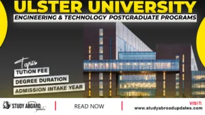 Engineering & Technology Postgraduate