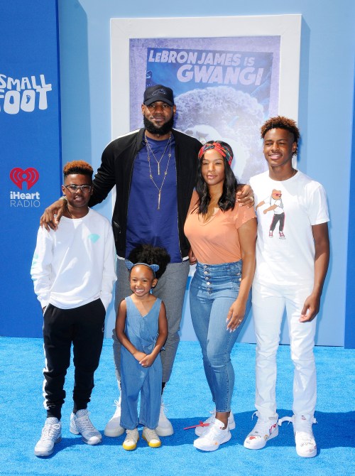 LeBron James Family