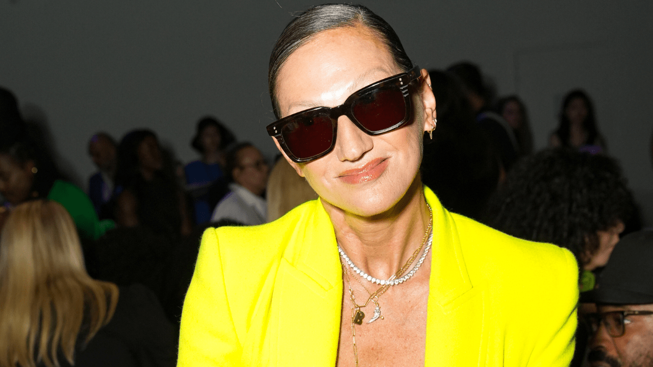 Jenna Lyons attends Sergio Hudson Collection 12 Runway Show at Spring Studios on September 10, 2023 in New York City.