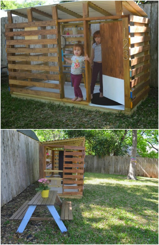 DIY Modern Playhouse