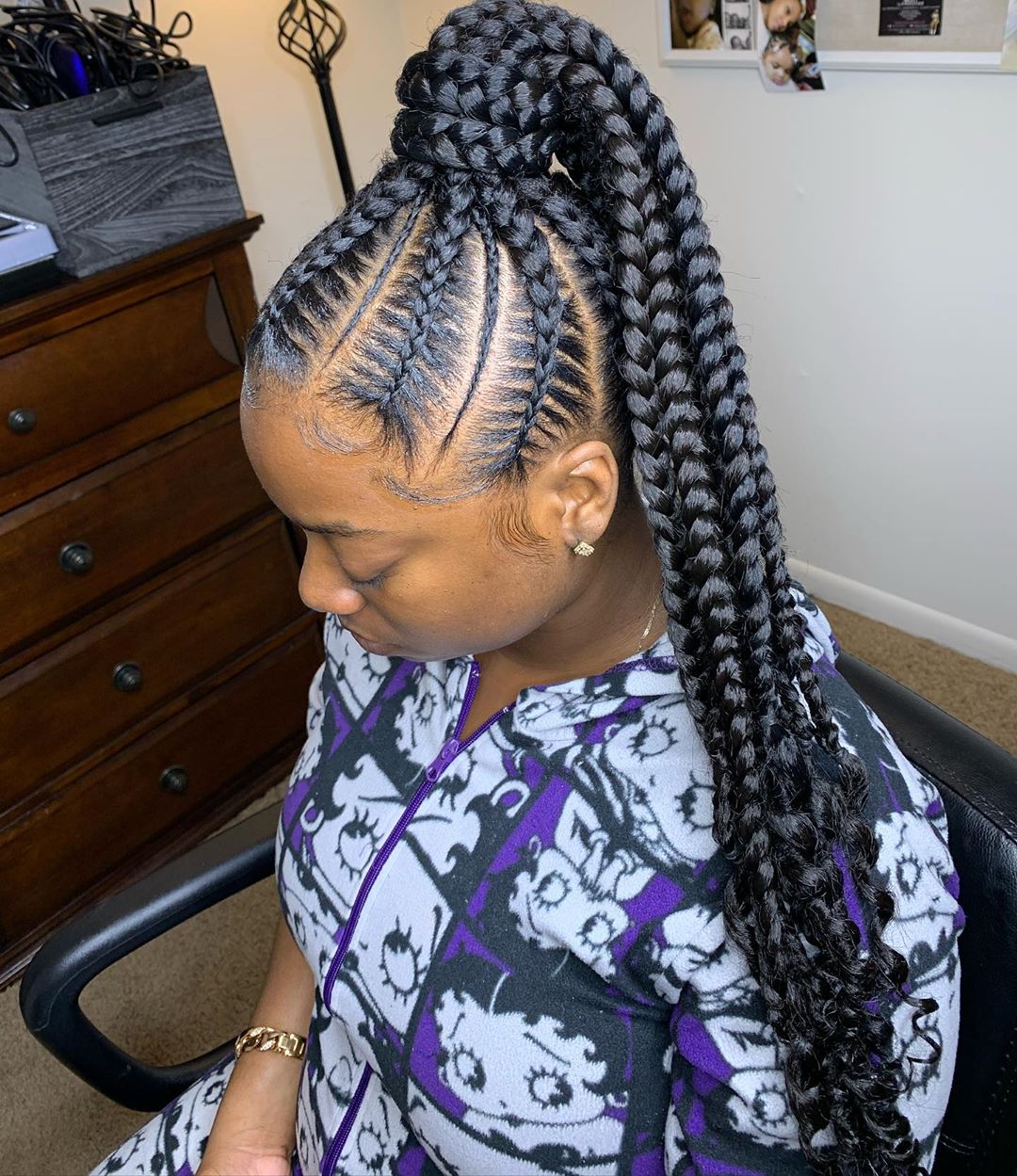 Beautiful Cornrows Hairstyles / Beautiful | Braided cornrow hairstyles ...